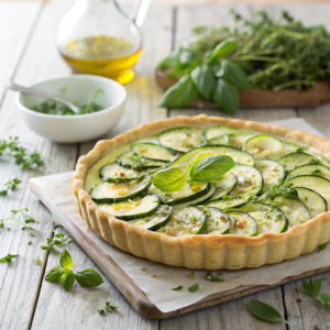 Tarte Courgette