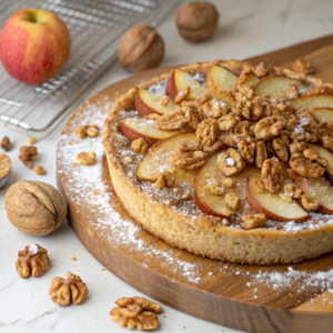 gateau aux pommes