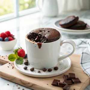 mug cake chocolat