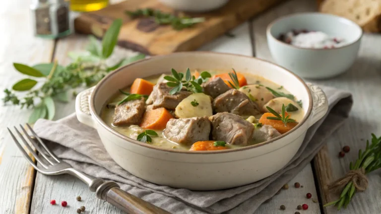 blanquette de veau au Cookeo