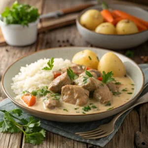 blanquette de veau au Cookeo blanquette de veau