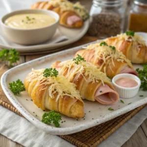 croissant au jambon