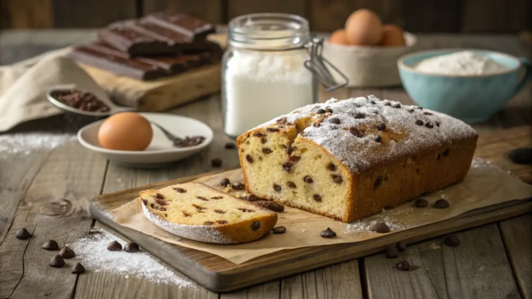 gateau pepite de chocolat