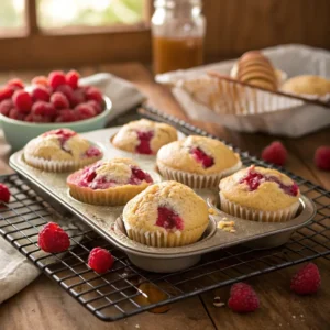 muffin aux framboise