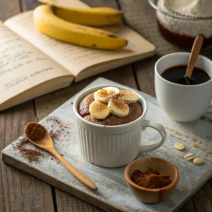 mug cake sans beurre mug cake banane chocolat