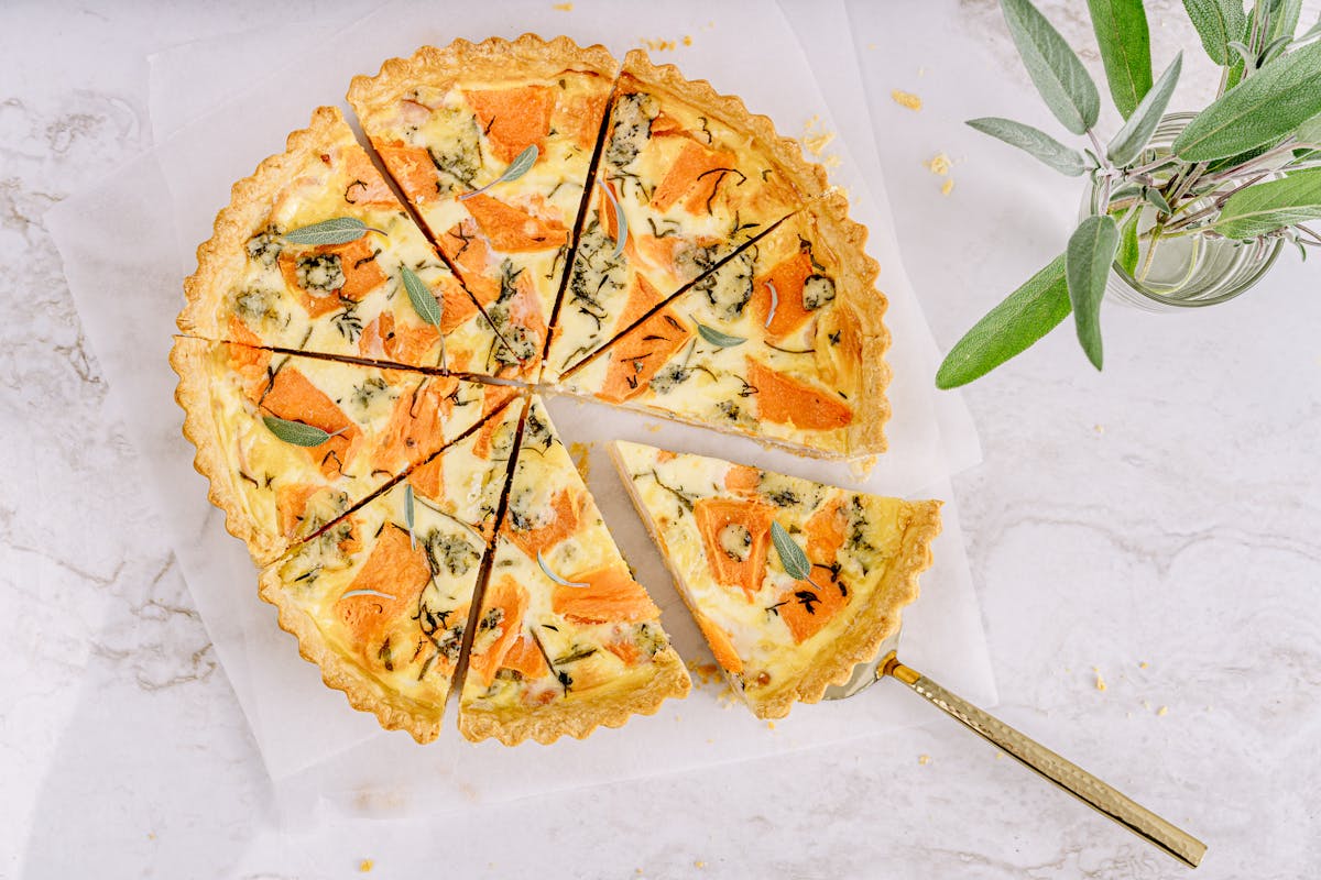 Quiche lorraine fondante et croustillante