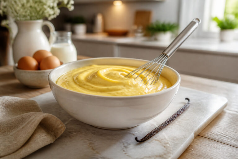 Creme patissiere douceur et vanille