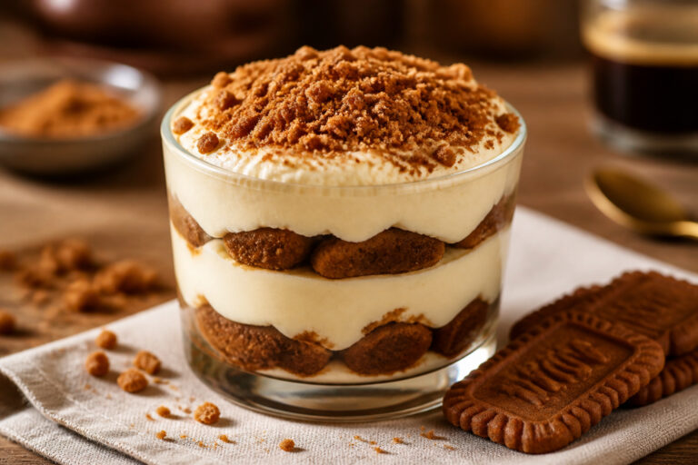 Tiramisu speculoos gourmand