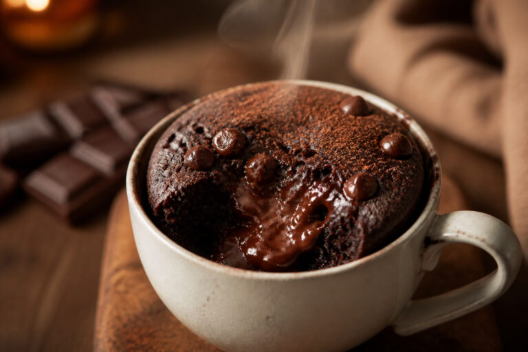 Moelleux au chocolat fumant