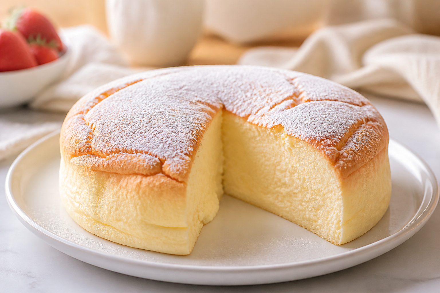 Gateau nuage douceur et legerete