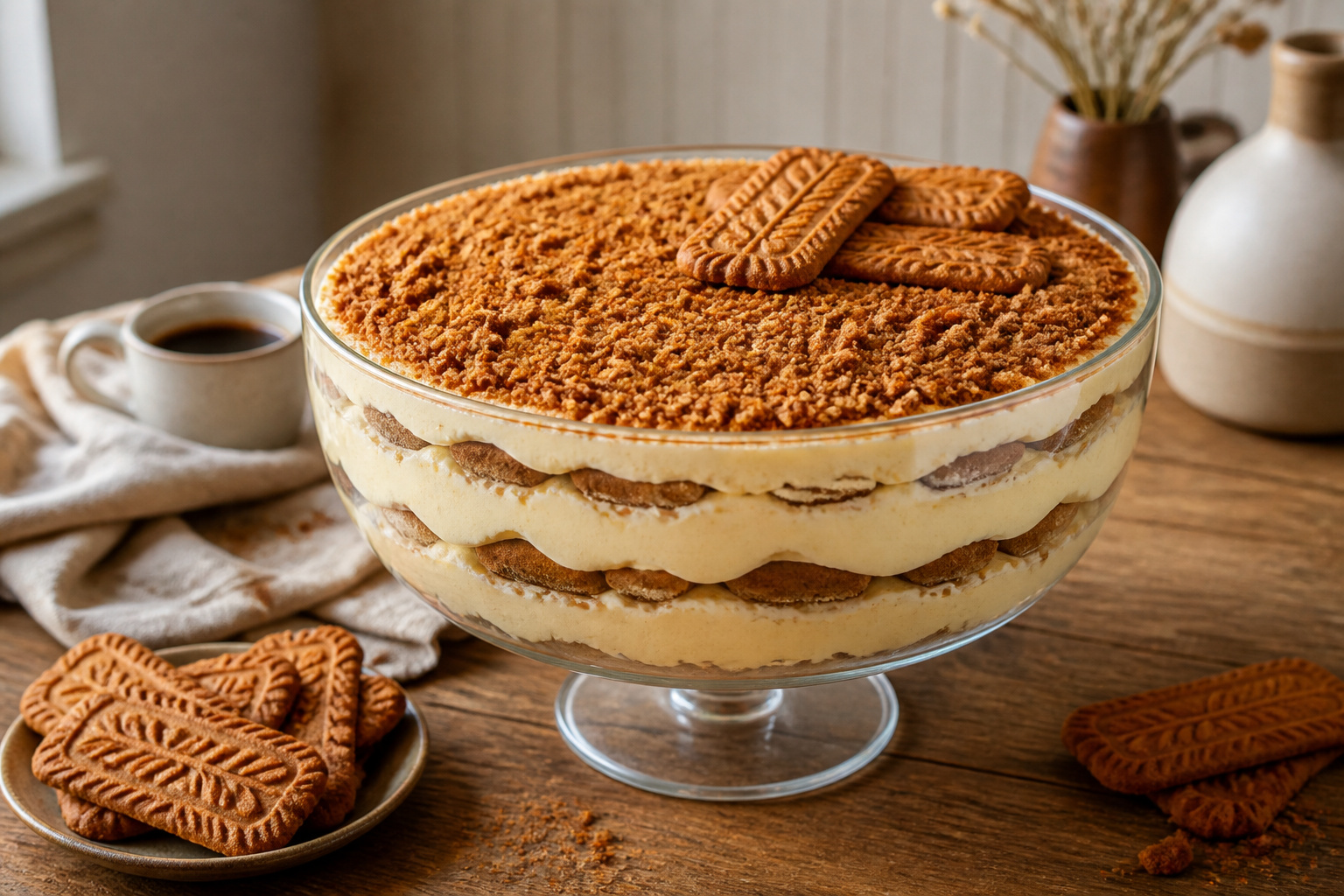 Tiramisu aux speculoos gourmand