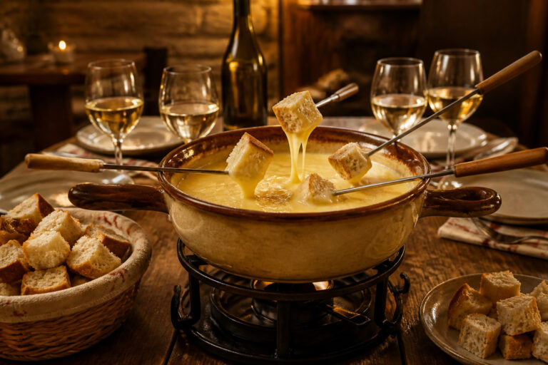 Fondue savoyarde reconfortante