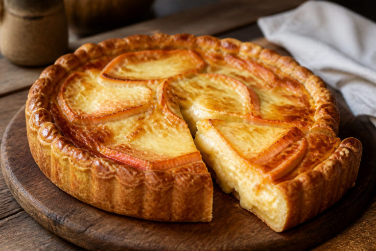 Tarte au maroilles gourmandise francaise