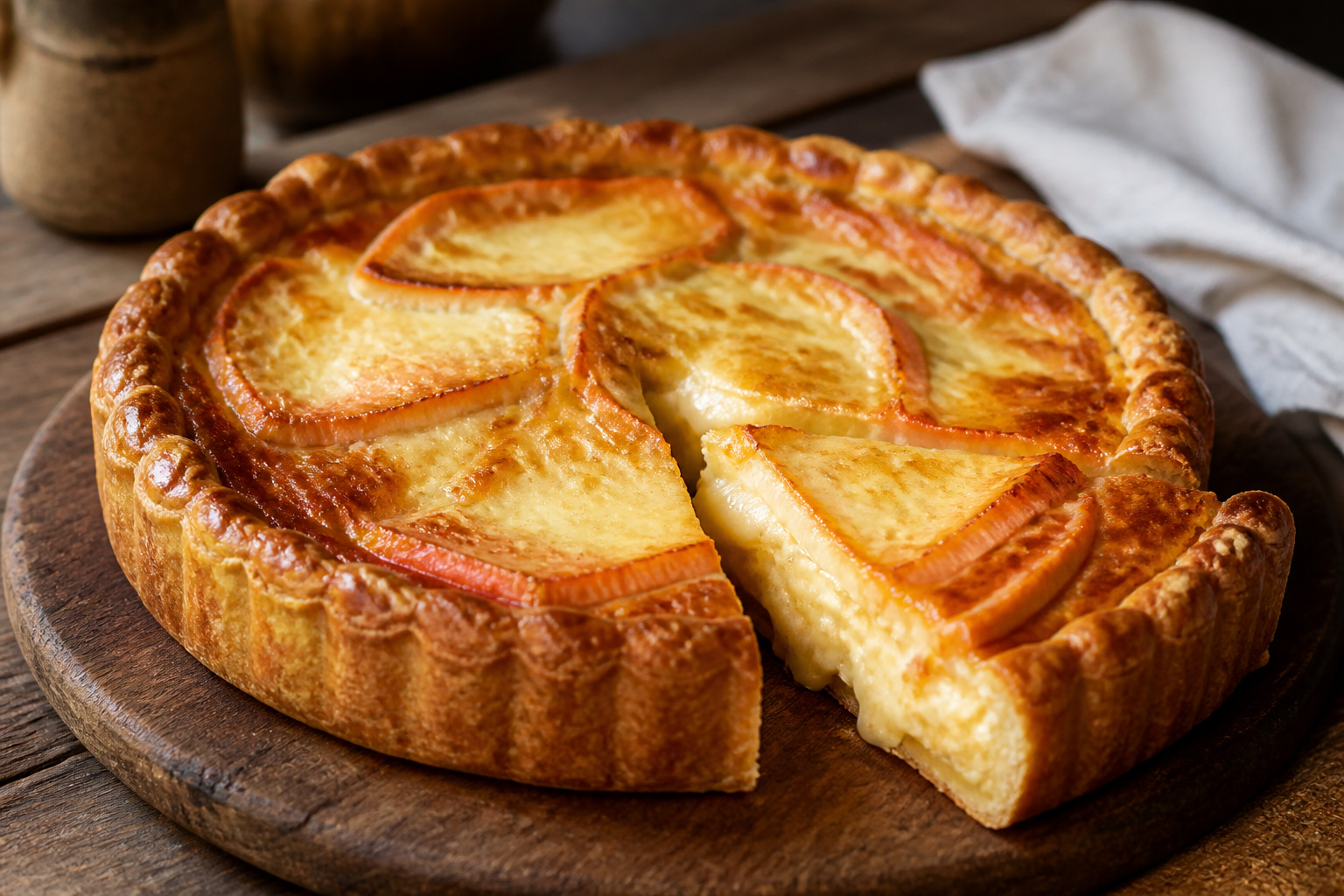 Tarte au maroilles gourmandise francaise
