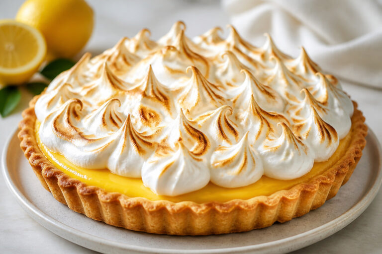 Tarte au citron meringuee parfaite