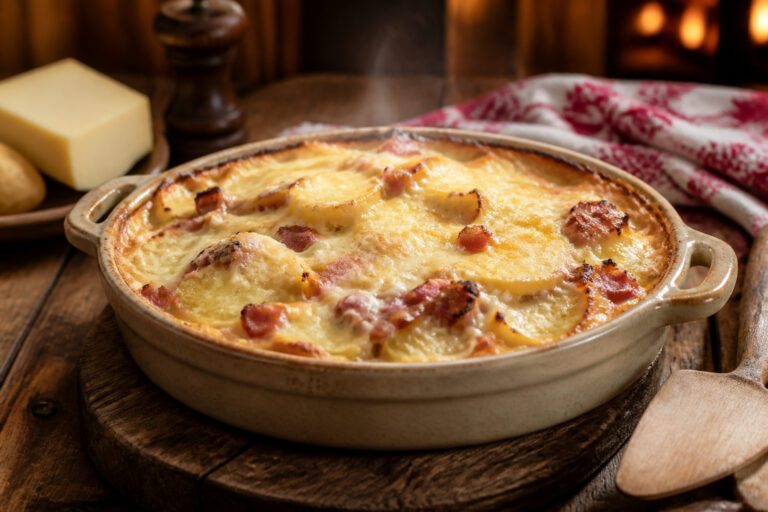 Tartiflette savoyarde plat reconfortant