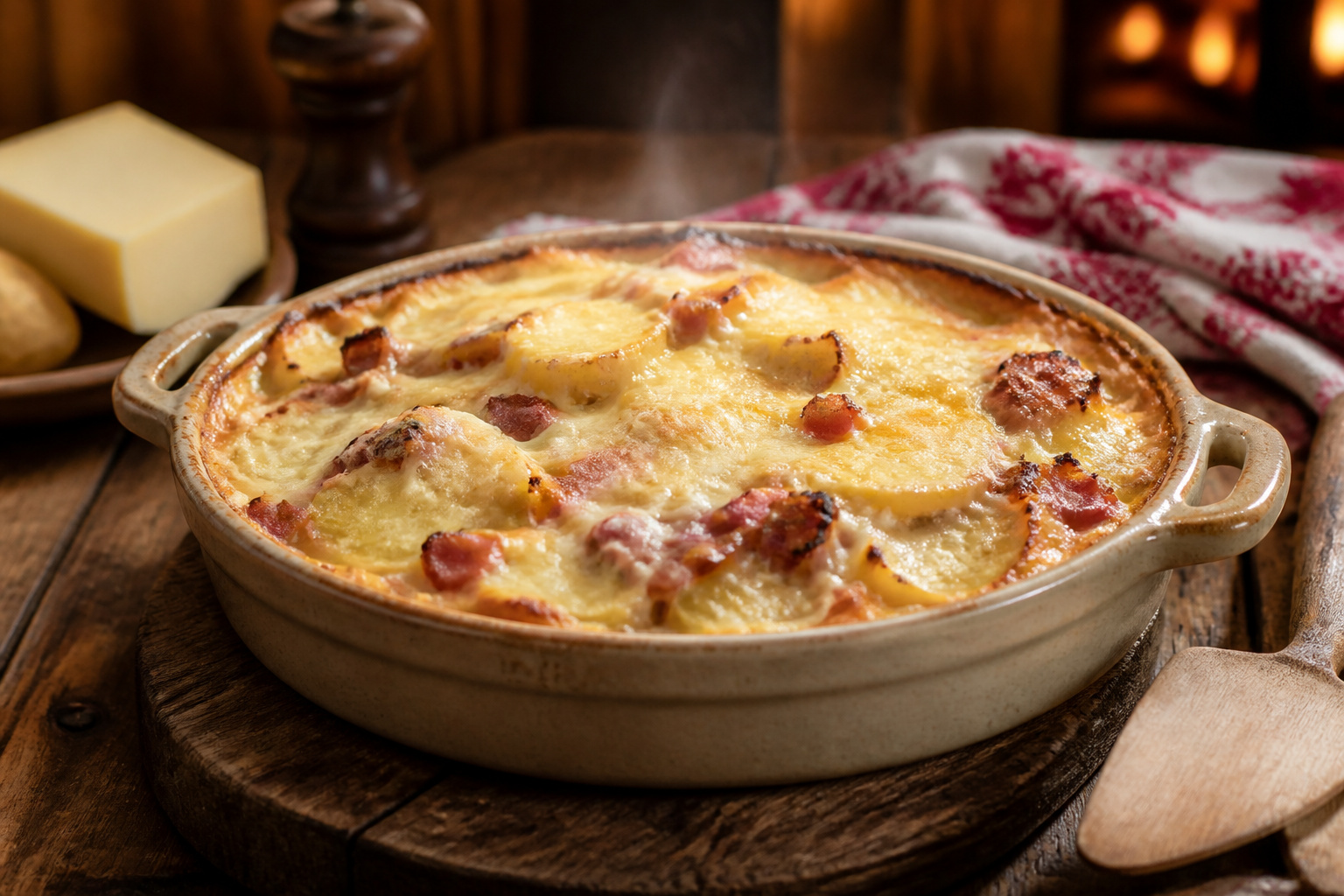 Tartiflette savoyarde plat reconfortant